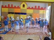 Šmoulové - závěrečné vystoupení 2017